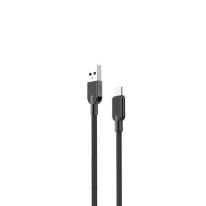 کابل شارژ هترون usb به type-c مدل HC205UC