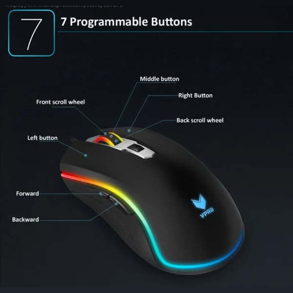 موس گیمینگ رپو مدل V25S