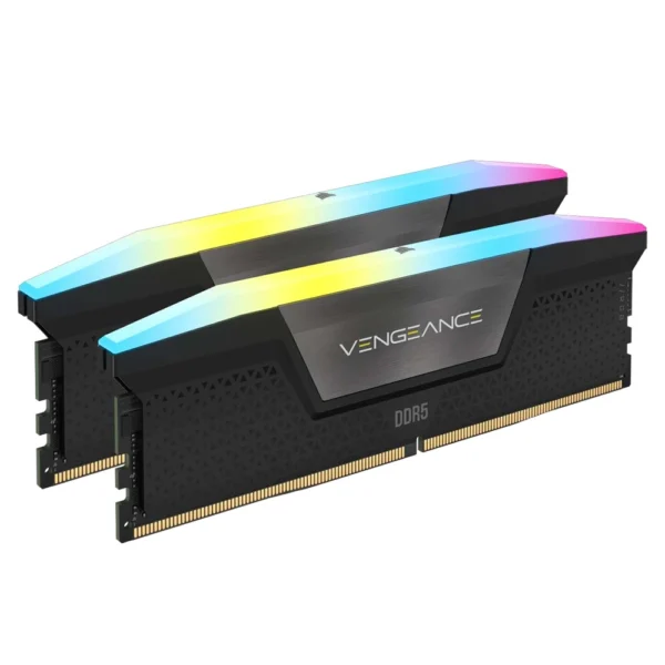 رم کورسیر مدل Corsair VENGEANCE RGB DDR5 64GB (32GB x 2)