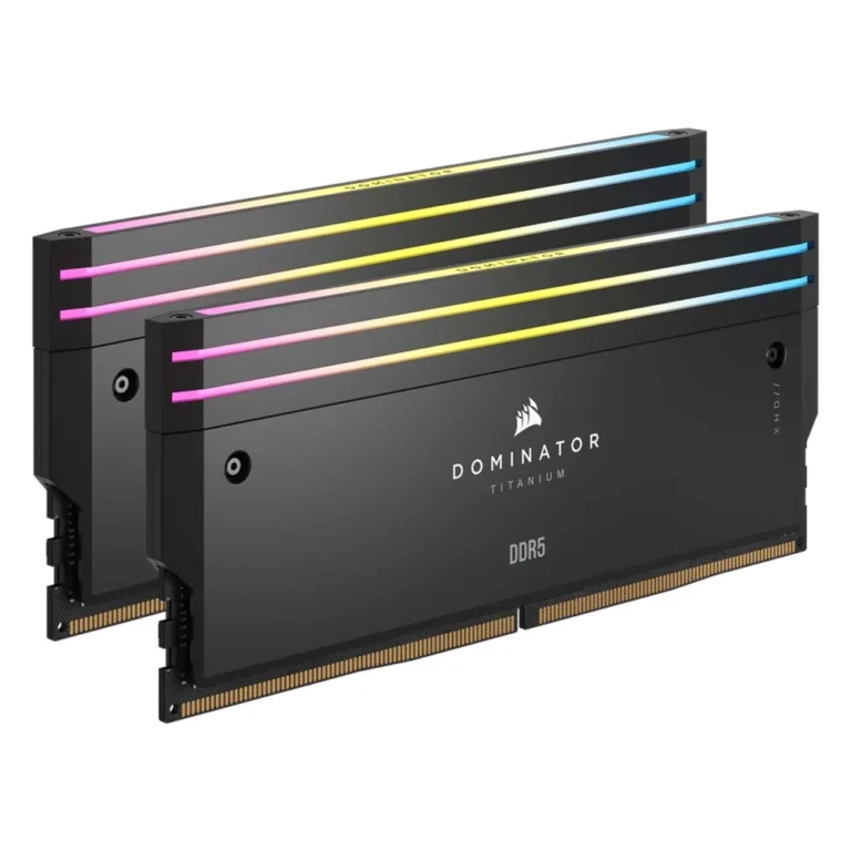 رم کورسیر مدل DOMINATOR TITANIUM RGB 32GB (16GB x 2)