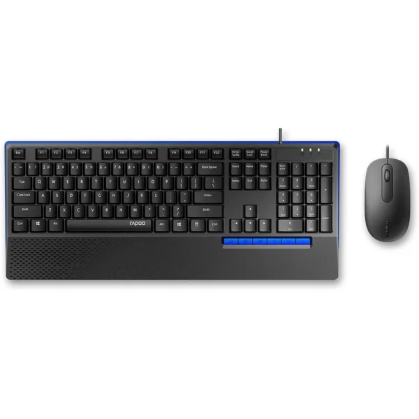 ماوس و کیبورد رپو مدل NX2000 FA Black