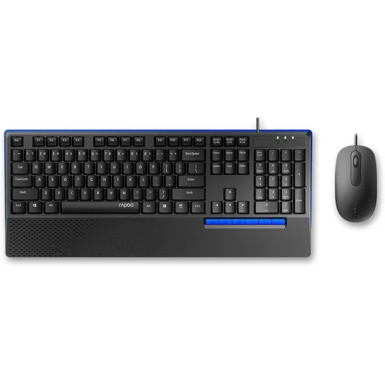 ماوس و کیبورد رپو مدل NX2000 FA Black