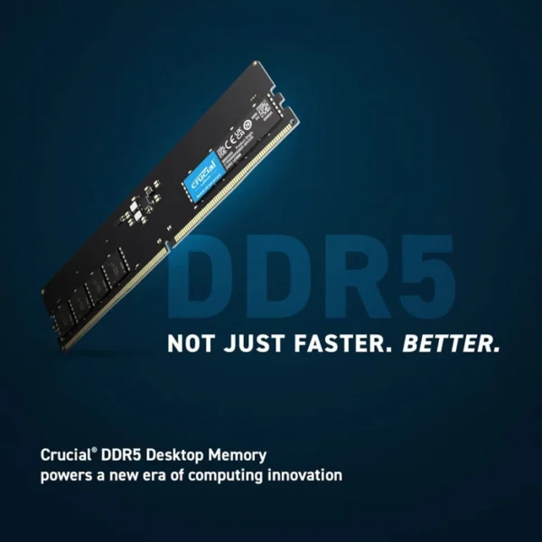 رم کروشیال مدل U-DIMM 16 GB DDR5