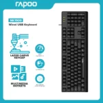 کیبورد رپو مدل NK 1900 Black FA