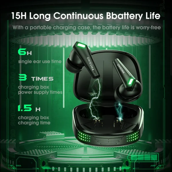 هدفون بلوتوثی گیمینگ اونیکوما مدل T308