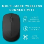 ماوس بیسیم رپو مدل M100 silent Dark Gray
