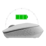 ماوس بیسیم رپو مدل M100 Silent Light Gray