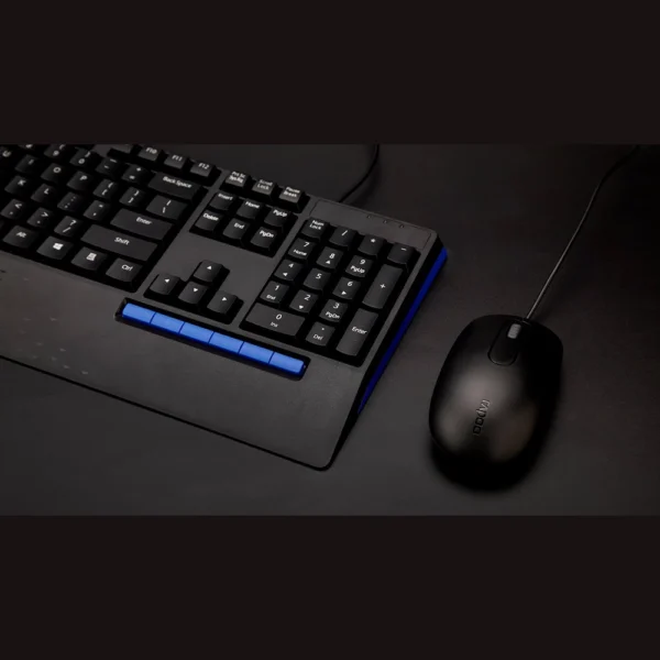 ماوس و کیبورد رپو مدل NX2000 FA Black