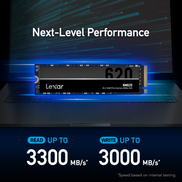 حافظه SSD اینترنال Lexar مدل NM620 Nvme