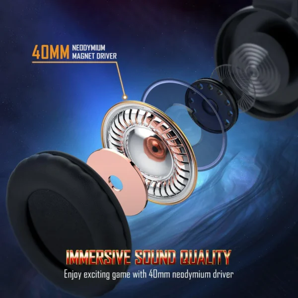 هدست گیمینگ اونیکوما مدل K19 RGB
