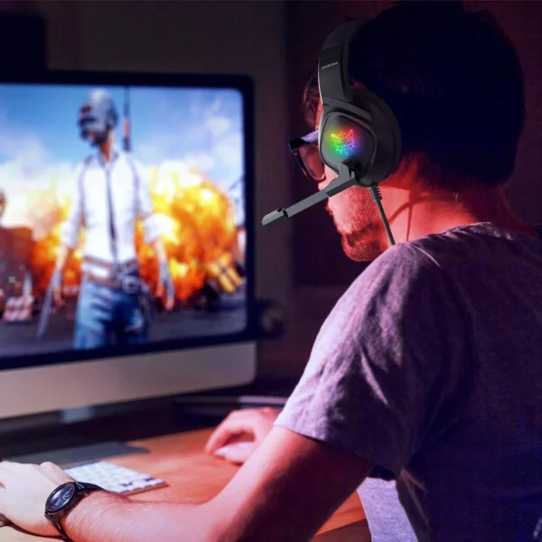 هدست گیمینگ اونیکوما مدل K19 RGB