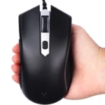 ماوس گیمینگ, ماوس، مدل V28s، حسگر، دکمه‌های قابل برنامه‌ریزی، نورپردازی LED، اتصال با سیم، طراحی ارگونومیک