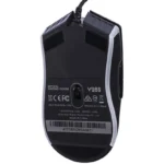 ماوس گیمینگ, ماوس، مدل V28s، حسگر، دکمه‌های قابل برنامه‌ریزی، نورپردازی LED، اتصال با سیم، طراحی ارگونومیک