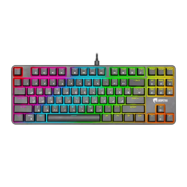 خرید کیبورد گیمینگ گرین مدل GK801-RGB