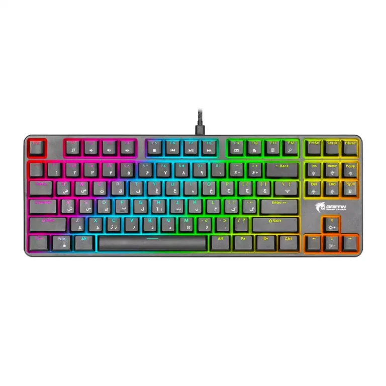 خرید کیبورد گیمینگ گرین مدل GK801-RGB
