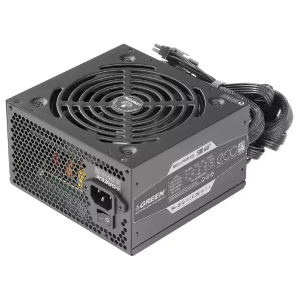 منبع تغذیه گرین مدل GP500A-ECO