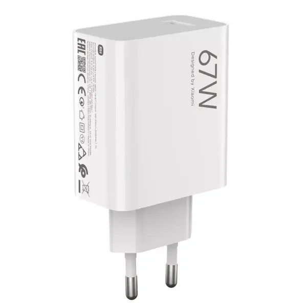 شارژر شیائومی مدل 67W Power Adapter اورجینال