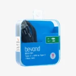 کابل شارژر بیاند دو سر Typa-C به همراه تبدیل USB به Typa-C مدل BCUC-551