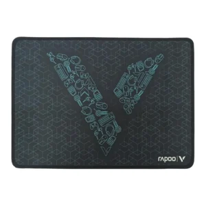ماوس پد گیمینگ رپو VP420 Medium مشکی با لبه دور دوخت