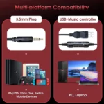 هدست گیمینگ اونیکوما M180 Pro