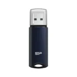 فلش مموری سیلیکون پاور مدل Marvel M02 USB 3.2 Gen 1 با بدنه آبی نفتی
