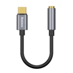 مبدل USB-C به جک 3.5 میلیمتری AUX باسئوس مدل CATL54-01