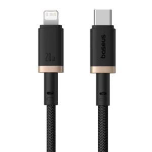 کابل لایتنینگ باسئوس مدل USB-C Dura 20W 1m Gold