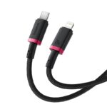 کابل لایتنینگ باسئوس مدل USB-C Dura 20W 1m Red