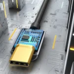 مبدل USB-C به جک 3.5 میلیمتری AUX باسئوس