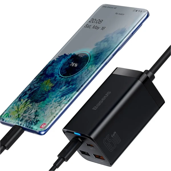 شارژر باسئوس مدل Desktop Fast Charger 65W
