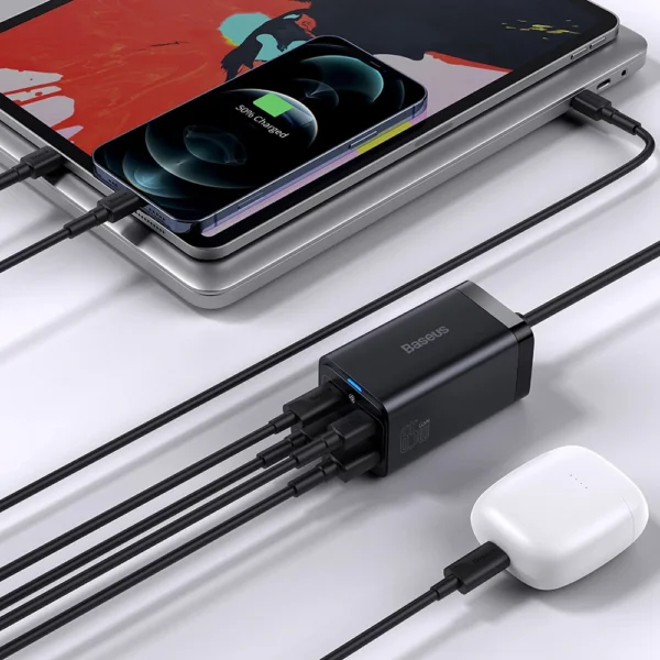شارژر باسئوس مدل Desktop Fast Charger 65W