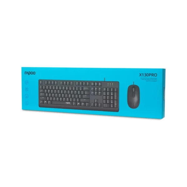 کیبورد و ماوس سیمس رپو مدل X130Pro