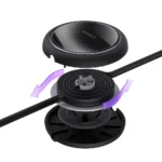 کابل شارژ PD باسئوس مدل Free2Draw Mini Retractable 100W