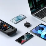 کابل شارژ PD باسئوس مدل Free2Draw Mini Retractable 100W