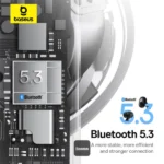 هندزفری باسئوس مدل Bowie E20 Black