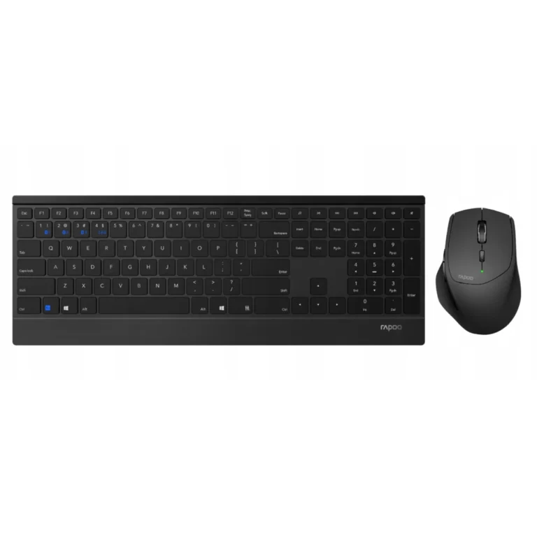کیبورد و ماوس بی سیم رپو مدل 9500M Multimode