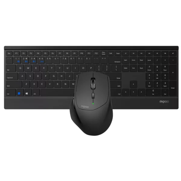 کیبورد و ماوس بی سیم رپو مدل 9500M Multimode