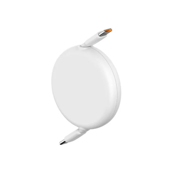 کابل شارژ PD باسئوس مدل Free2Draw Mini Retractable 100W