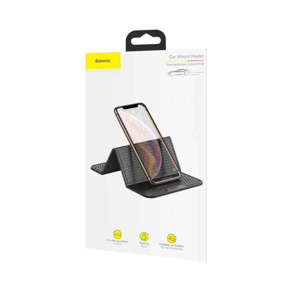 هولدر باسئوس مدل Car Folding Bracket Antiskid Pad
