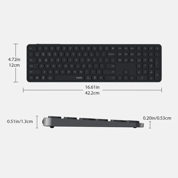 کیبورد بی سیم رپو مدل E9550L