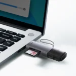 رم ریدر باسئوس مدل AirJoy USB-A+C to SD/TF