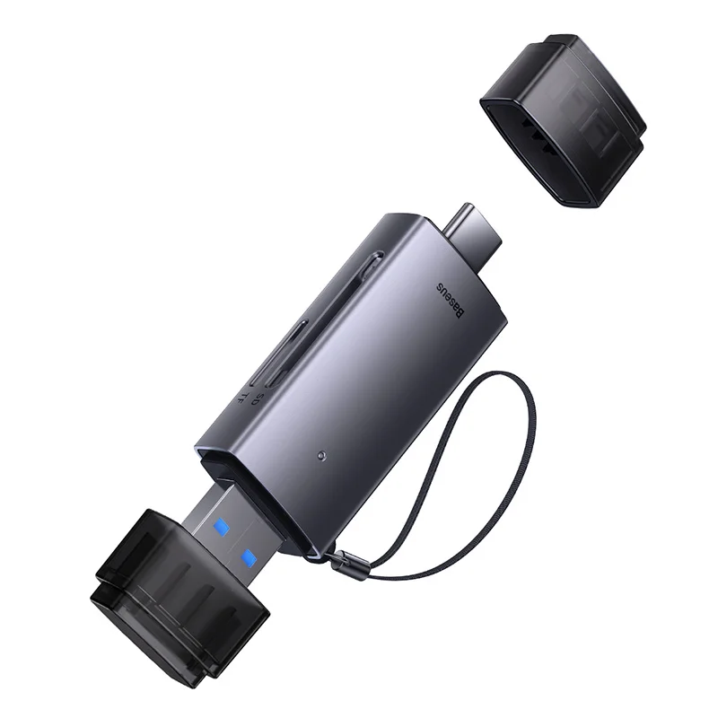 رم ریدر باسئوس مدل AirJoy USB-A+C to SD/TF