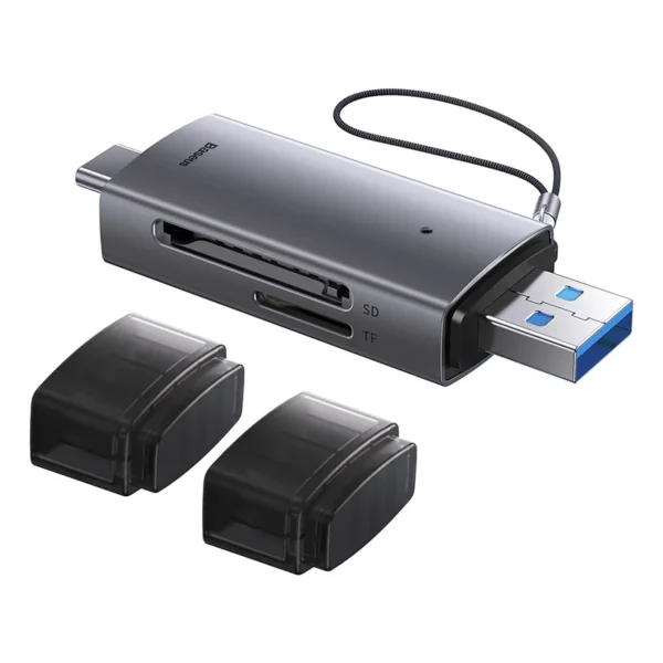 رم ریدر باسئوس مدل AirJoy USB-A+C to SD/TF