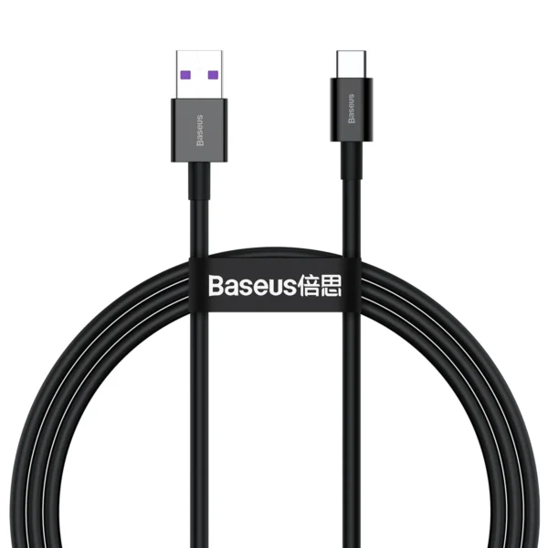 کابل شارژ باسئوس مدل Superior USB to USB-C 66W