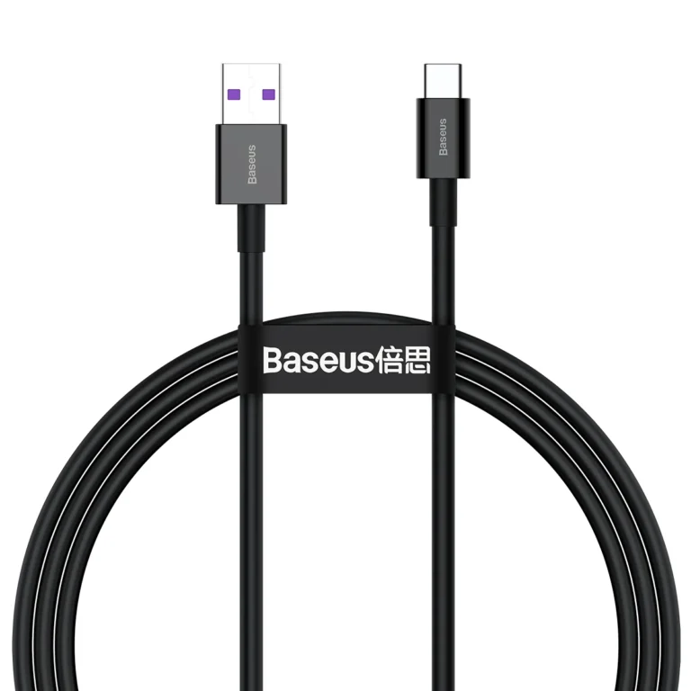 کابل شارژ باسئوس مدل Superior USB to USB-C 66W