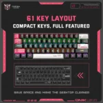 کیبورد گیمینگ اونیکوما مدل G55-BK