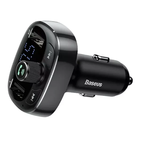 شارژر فندکی خودرو باسئوس مدل T Shaped S-09 Car Bluetooth MP3
