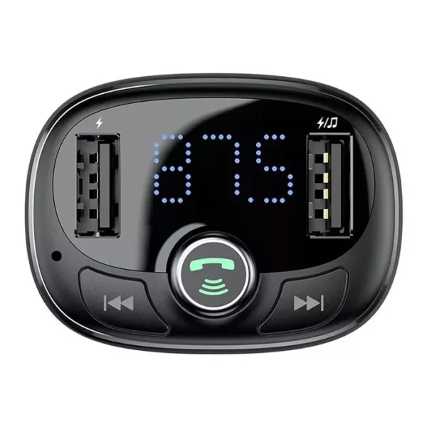 شارژر فندکی خودرو باسئوس مدل T Shaped S-09 Car Bluetooth MP3