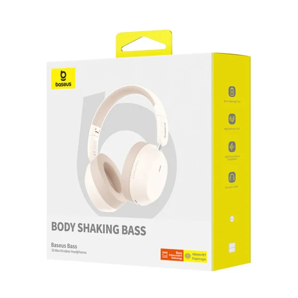 هدست وایرلس باسئوس مدل Bass 35 Max