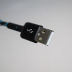 نمای نزدیک سوکت فلزی USB Type-A کابل کینگ استار K120i